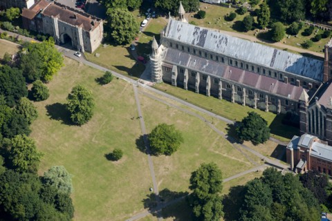 St Albans Abbey, Hertfordshire, 2015