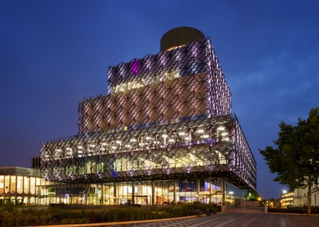 Library of Birmingham, Centenary Square, Broad Street, Birmingham, West Midlands, c2013