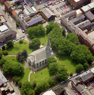 St Paul's Church, St Paul's Square, Birmingham, West Midlands, 1999. Creator: Unknown.