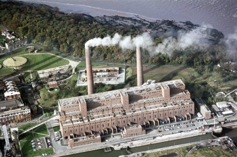 Portishead B Power Station, Somerset, 1970