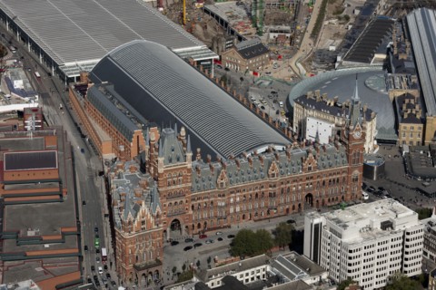 St Pancras Station, Camden, London, 2012