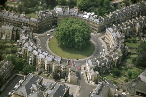 The Circus, Bath, Somerset, 1969