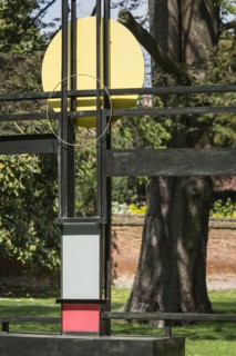 'Construction (Crucifixion)', sculpture by Barbara Hepworth, Winchester Cathedral, Hampshire, 2015 Artist