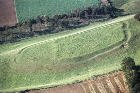 Conderton Camp, Iron Age hillfort, Bredon Hill, Worcestershire, 1970