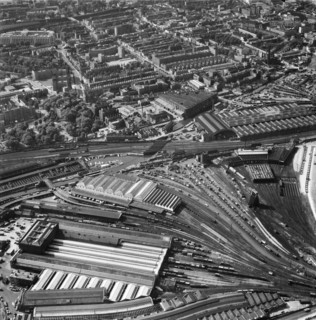 King's Cross Station, Camden, London, 1963