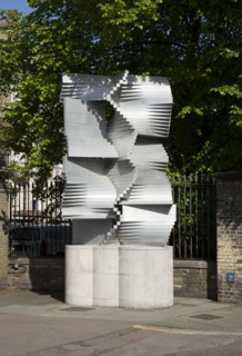 Construction in Aluminium', sculpture by Kenneth Martin, Cambridge, Cambridgeshire, 2015s