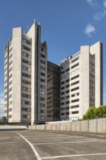 Tower blocks, Coventry Point, Market Way, Coventry, West Midlands, 2014