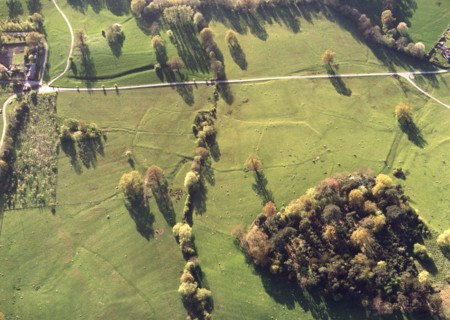 Earthworks at Hillend Cottages, Eastnor, Herefordshire, 1999