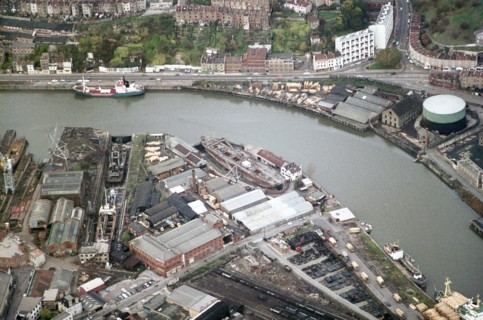 SS 'Great Britain', Wapping Dockyard, Bristol, 1970
