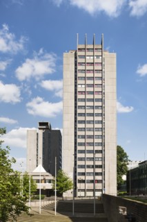 Halls of residence, Priory Street, Coventry University, West Midlands, 2014