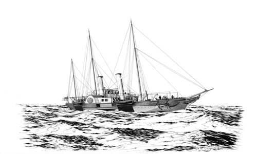 Royal Yacht 'Alberta', c1980-c1995 Artist