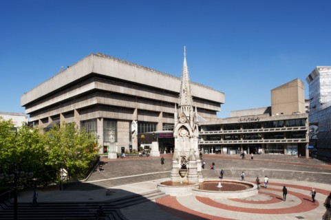 Birmingham Central Library, Chamberlain Square, Birmingham, West Midlands, 2011
