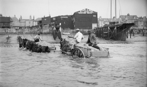 Shoreham harbour, Shoreham-by-Sea, West Sussex, 1905-1925