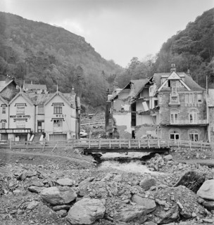 Lyn Valley Hotel, Lynmouth, Devon, 1952