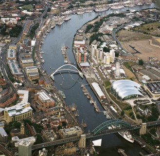 Vessels participating in the Tall Ships Race on the River Tyne, Newcastle-upon-Tyne, 2005