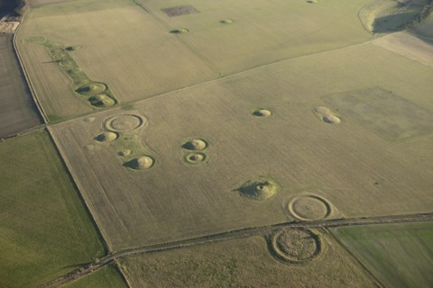 Normanton Down barrow cemetery, near Stonehenge, Wiltshire, c2012