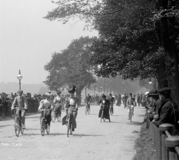 Cycling in Hyde Park, Westminster, Greater London, c1900s(?)
