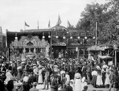 St Giles' Fair, Oxford, Oxfordshire, September 1905