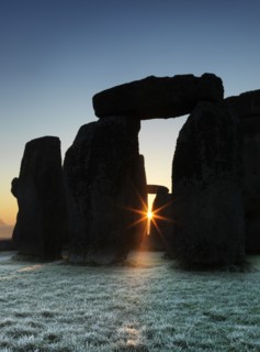 Stonehenge, Wiltshire, at sunrise, c2015