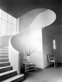 Staircase at Land's End House, Beggar's Hill Road, Charvil, Berkshire, 1935