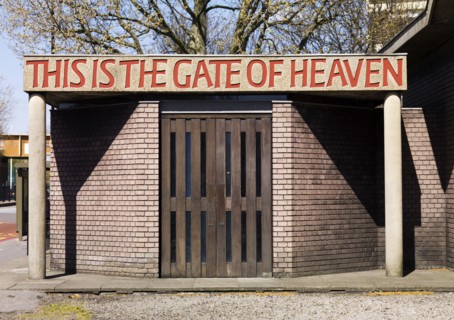 Entrance of the Church of St Paul, Bow Common, Tower Hamlets, London, 2011