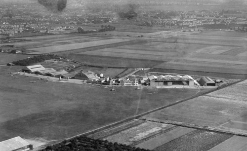 Heston Aerodrome, Hounslow, London, 1936