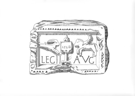 Roman legionary emblem, c1985-c1989