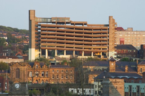 Trinity Square car park, Gateshead, Tyne and Wear, 2010
