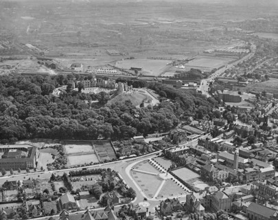 Dudley Castle, West Midlands, 1947