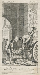 Plague in 1665', c18th century(?)