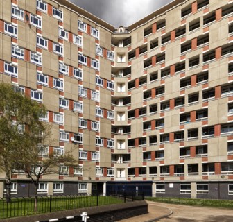 James Hammett House, Dorset Estate, Diss Street, Bethnal Green, Tower Hamlets, London, 2013