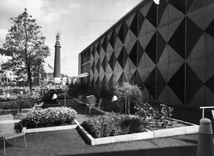 Festival of Britain site, South Bank, Lambeth, London, 1951