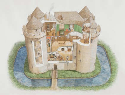 Nunney Castle, Somerset, 2006