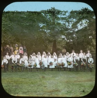 Strawberry Fair, Iffley, Oxford, Oxfordshire, 1908