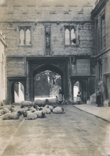 Abbey Gate, Abingdon, Oxfordshire, c1880s(?)