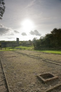 Wharram Percy deserted village, North Yorkshire, 2011