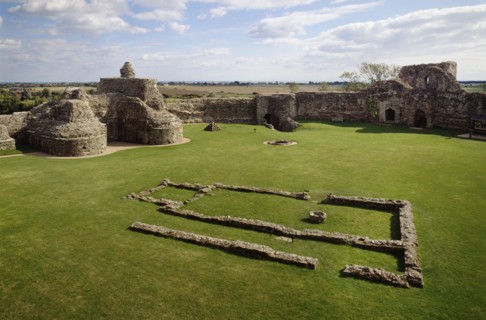 Pevensey Castle, East Sussex, c2010(?)