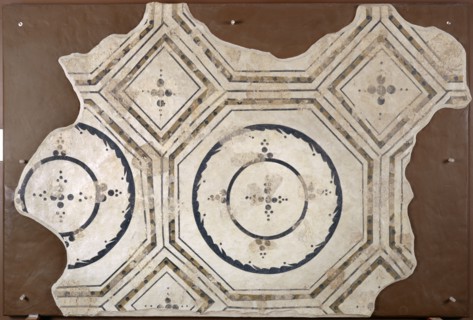 Part of plaster vault from entrance to the caldarium, Wroxeter Roman City, Shropshire, c2000 Artist