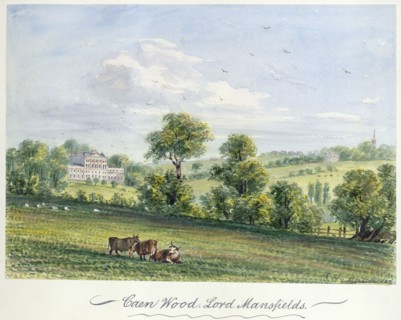 Kenwood, House, Hampstead, London, 1850