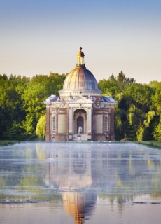 Pavilion and Long Water at Wrest Park Gardens, Silsoe, Berkshire, c2000-c2017