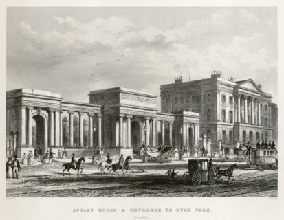 Apsley House, Hyde Park Corner, London, 1850