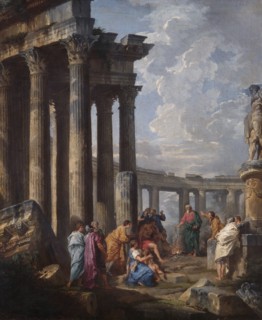 St Paul at Malta, Grasping the Viper', 1735