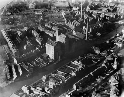 Factories in Worcester, Worcestershire, March 1921