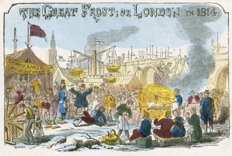 'The Great Frost, or London in 1814', 1814 Artist