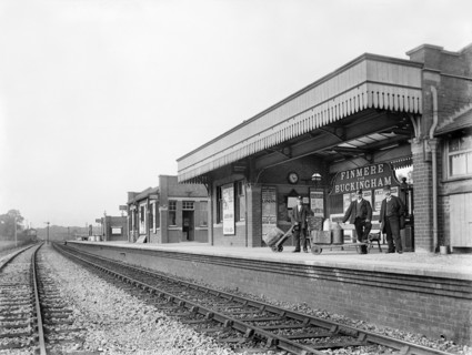Finmere Station, Oxfordshire 1904