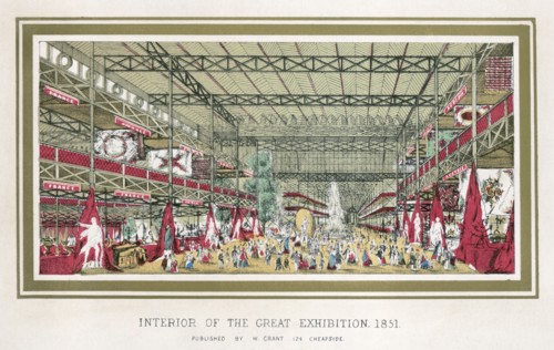 Great Exhibition, Crystal Palace, Hyde Park, London, 1851