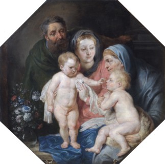 The Holy Family with St Elizabeth and St John', 17th century