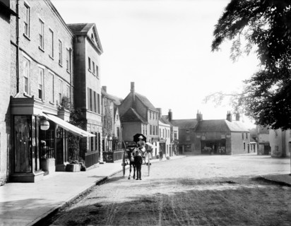 Market Place, Fairford, Gloucestershire, 1890