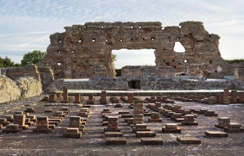 Ruins of the baths, Wroxeter Roman City, Shropshire, c2000-c2017