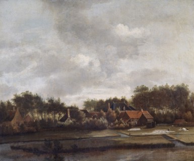 Landscape, with Bleaching Grounds', 17th centurys
